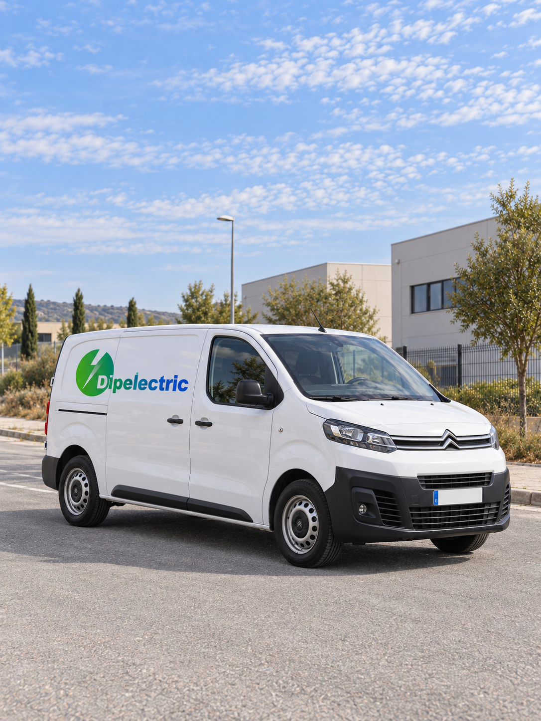 Profesionales de Dipelectric trabajando en un proyecto eléctrico